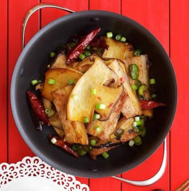 【創(chuàng)新菜】干鍋杏鮑菇
