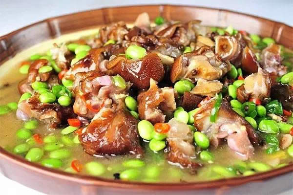 【創新菜】青豆燒臘蹄