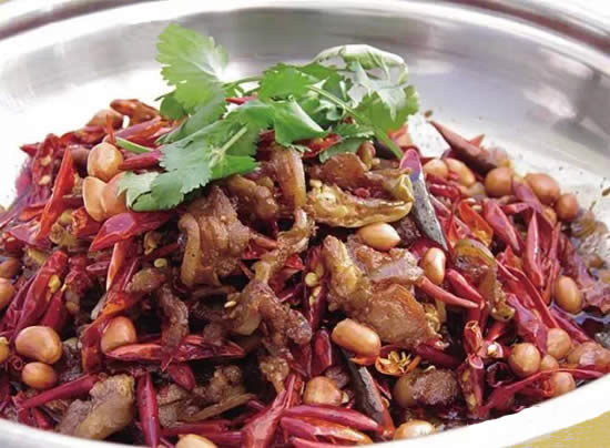 【家常菜】干煸帶皮羊肉