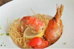 黑松露芝士脆面大蝦