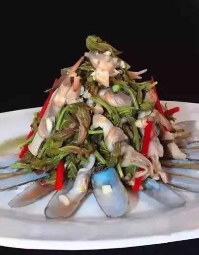 【創新菜】鮮香椿芽拌蟶子