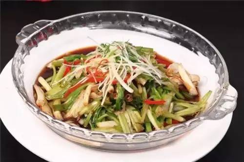 【粵菜】豉油皇水芹