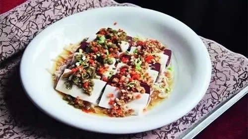 【蒸菜】羊血蒸豆腐