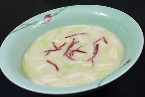 【魯菜】奶湯蒲菜