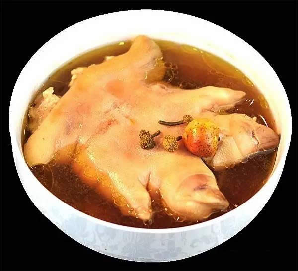 【川菜】三七花蒸豬蹄
