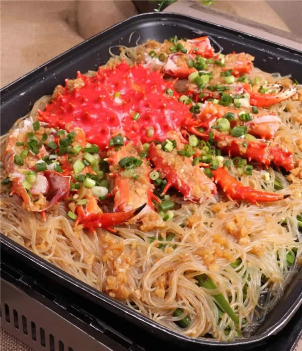 【創新菜】蒜香帝皇蟹