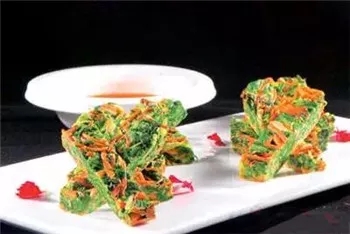 【毛利菜】蘸汁野菜蟲草花