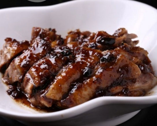 豆豉燜鵝的做法