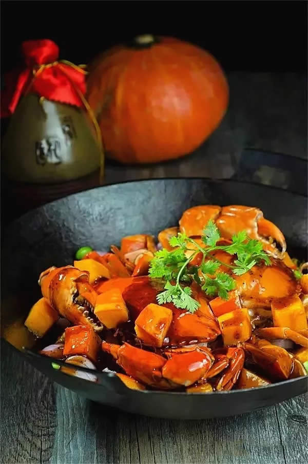 【招牌菜】陳年花雕焗肉蟹