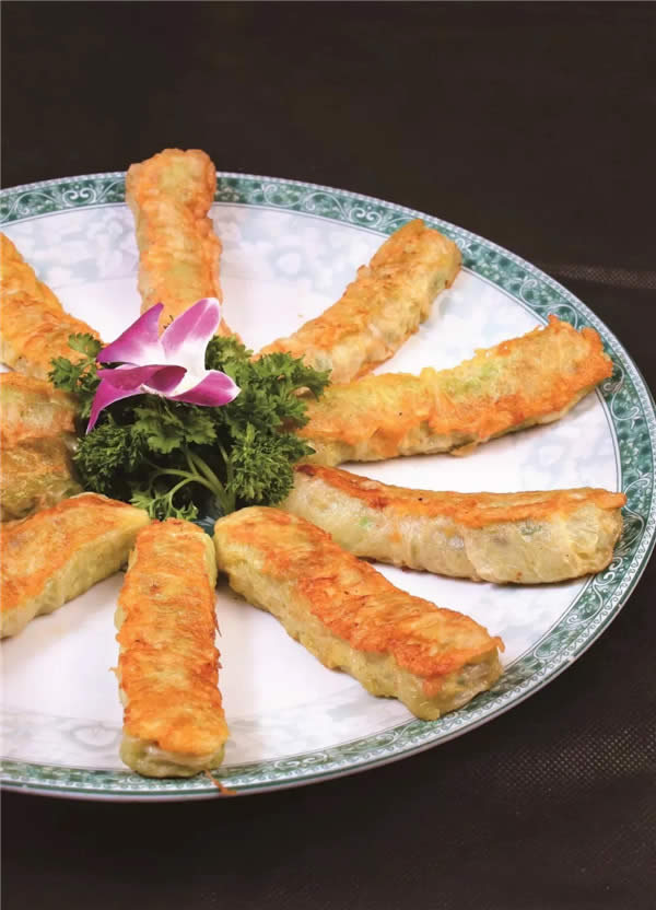 【創新菜】香煎三鮮白菜卷