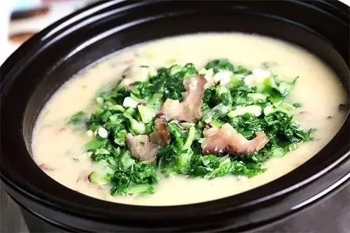 【融合菜】豆湯煮遼參芥菜