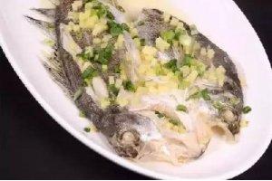 雞油姜米蒸海鱸