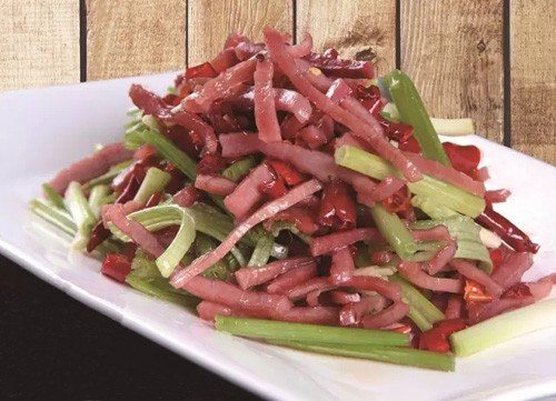 【湘菜】湘西曬蘭肉