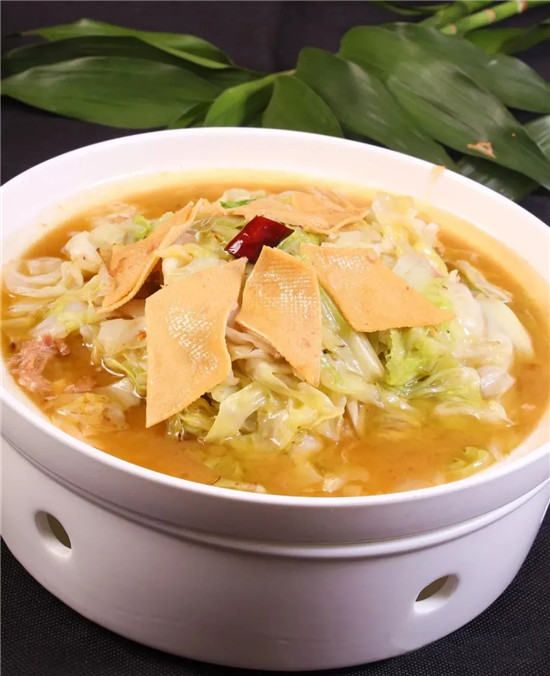 【熱賣菜】罐肉豆皮圓白菜