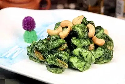 【酒樓菜】翡翠腰果蝦球