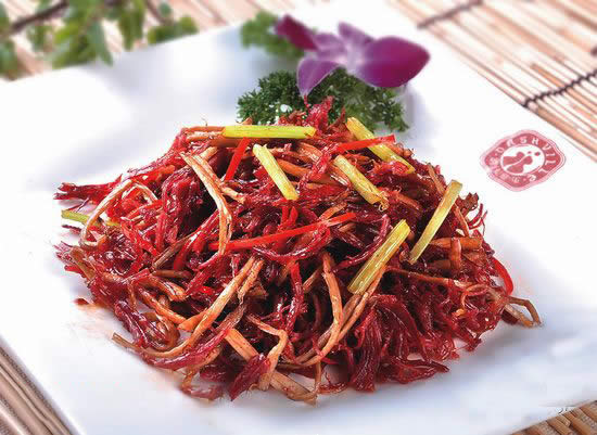 【熱賣菜】杏鮑菇手撕驢肉