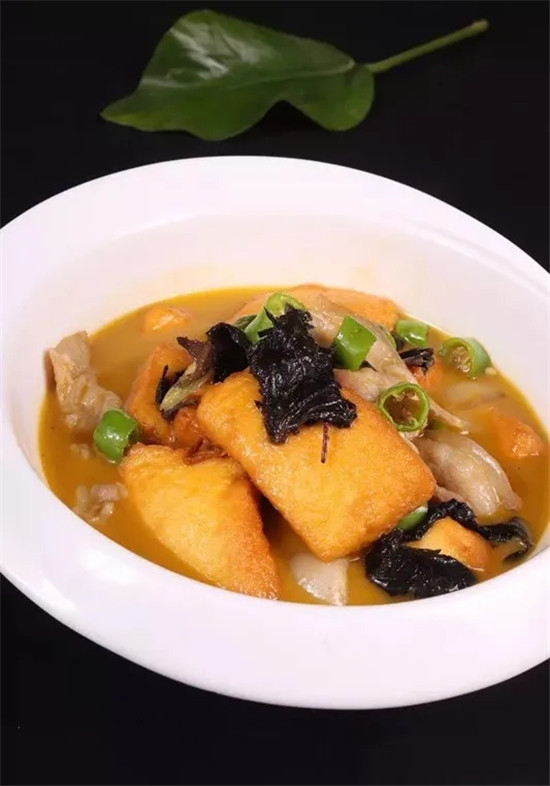 【改良菜】紫蘇煎雞蛋豆腐（圖解）