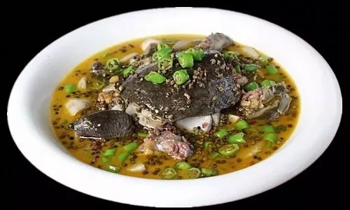 【酒樓菜】青椒咖喱芋頭甲魚