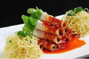 面香白肉卷
