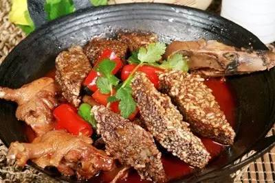 【湘菜】懷化洪江血粑鴨