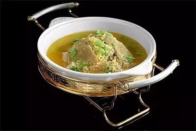 【創(chuàng)新菜】黃金米燴竹毛肚