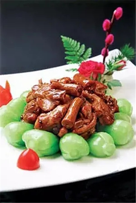【酒樓菜】茶菇爆鴨皇