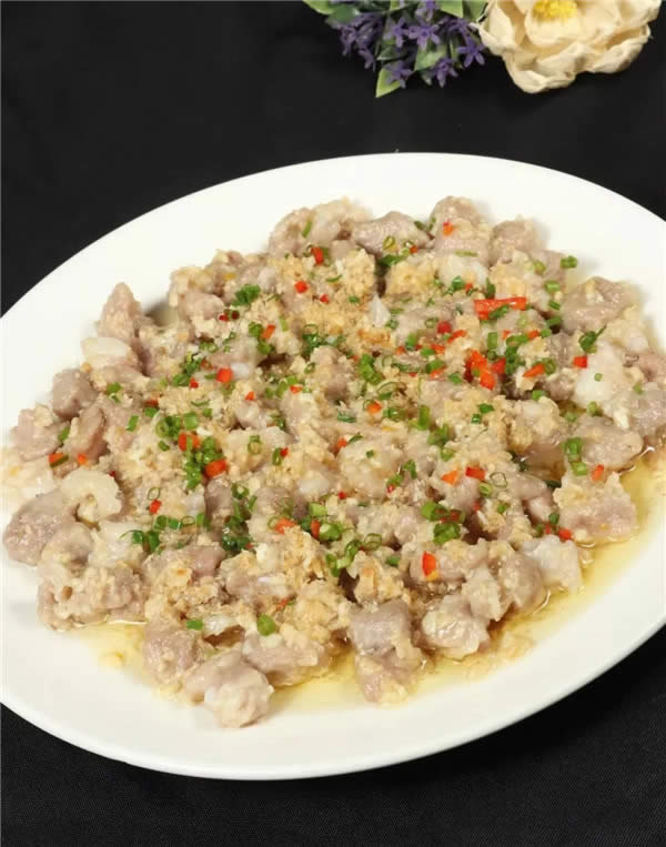 【家常菜】貢椒醬蒸豬軟骨