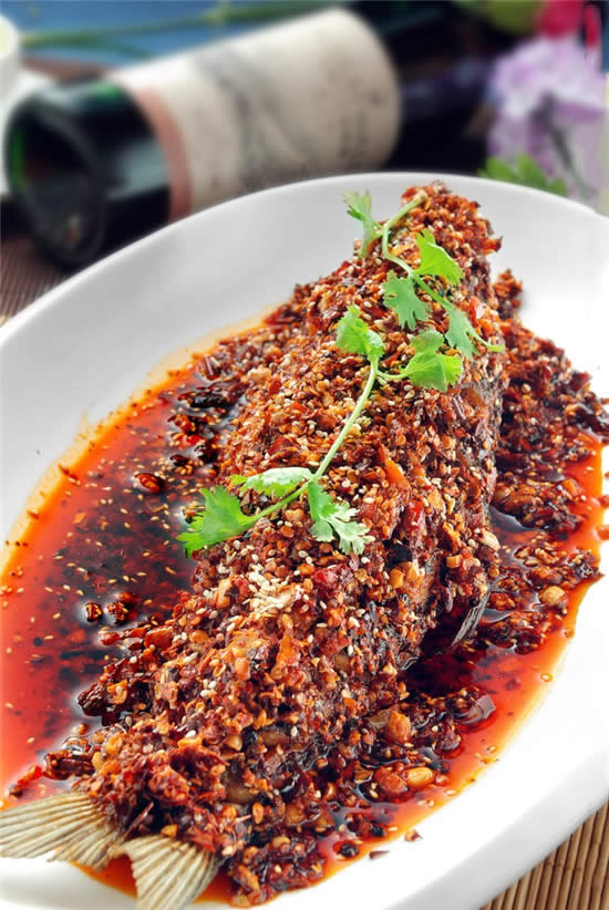 【熱賣菜】油潑鱸魚