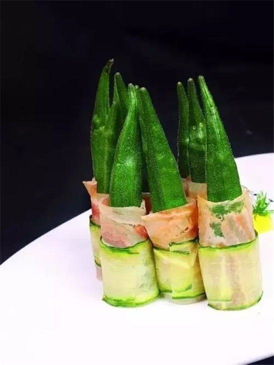 【涼菜】秋葵順風卷