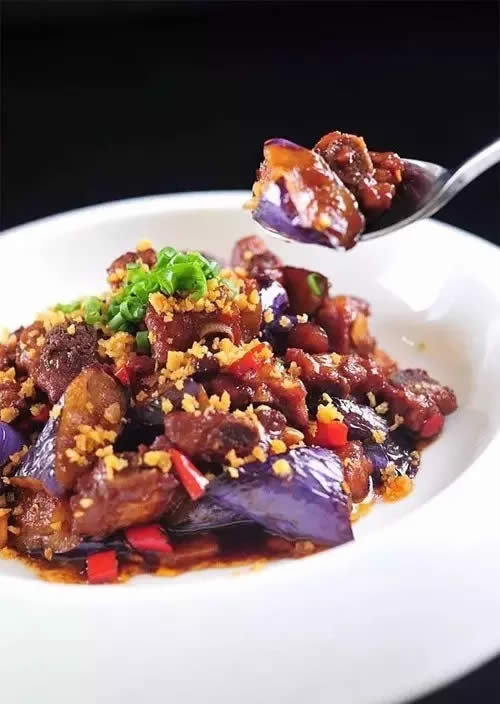 【黔菜】茄子燜排骨