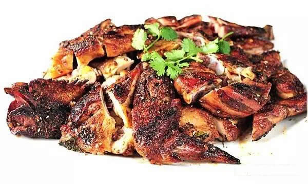 【創(chuàng)新菜】炭火烤雞