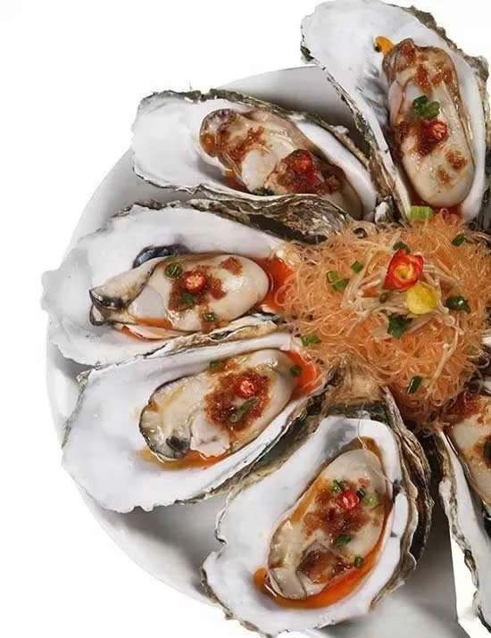 【創(chuàng)新菜】XO醬金菇粉絲蒸加拿大生蠔