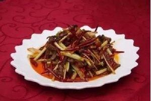 干煸牛肉絲