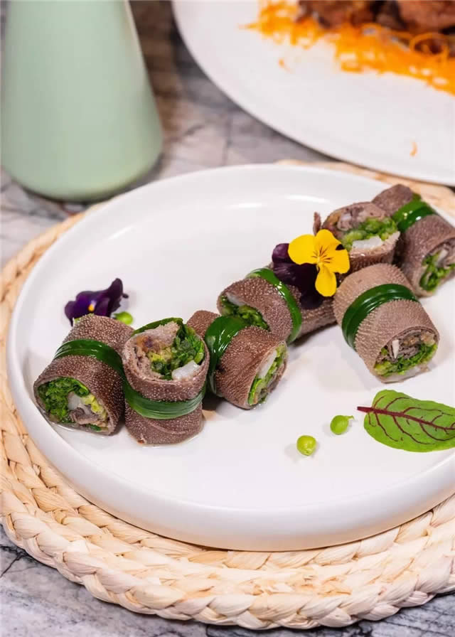 【創新菜】鮮沙姜蔥香牛百葉
