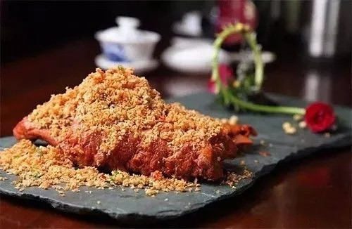 【融合菜】豆酥皇冠豬排
