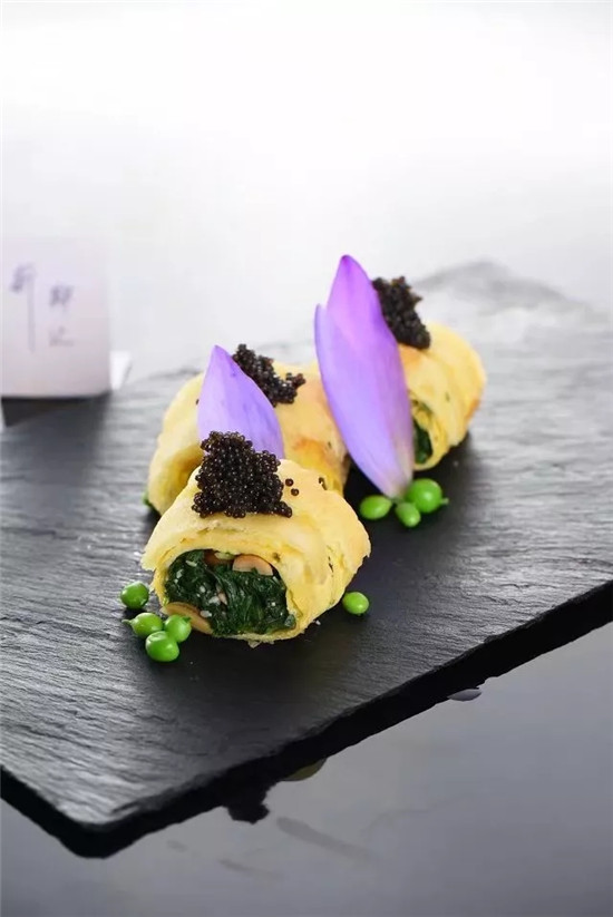 【涼菜】馬哈魚子醬配有機野菜