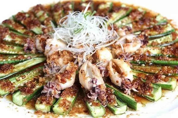 【創新菜】海味蒜茸秋葵