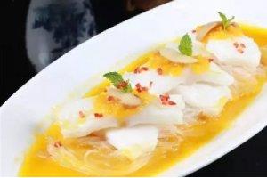 松茸黃醬蒸銀鱈魚