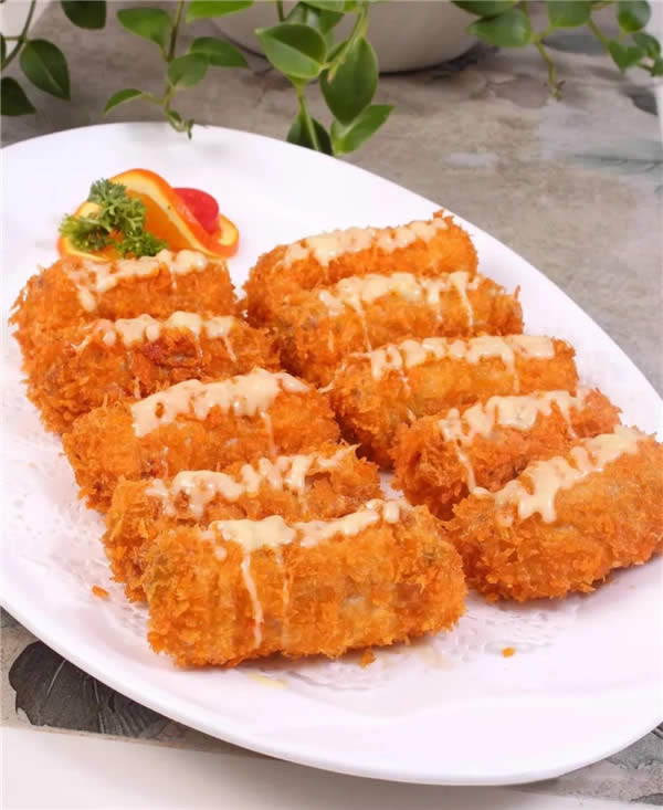 【創新菜】釀餡里脊卷（圖解）