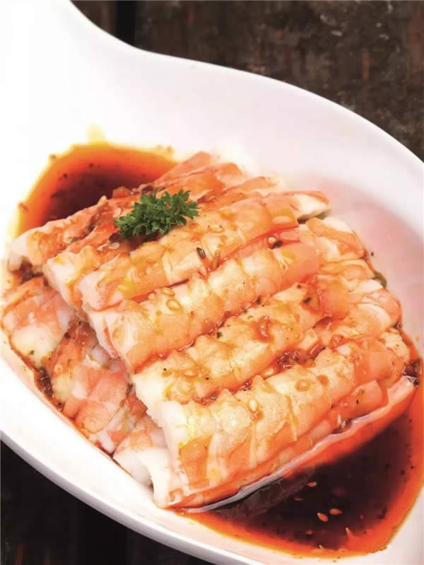 【創新菜】紅油蝦片
