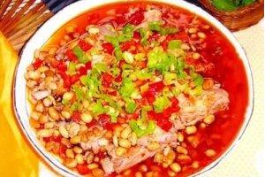 霉豆蒸仔排