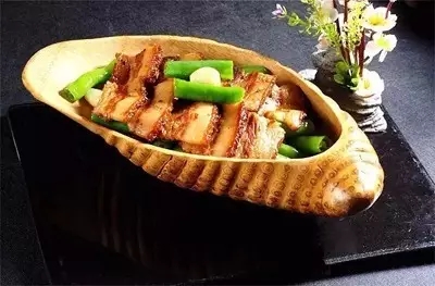 【創新菜】蒜香炒扣肉