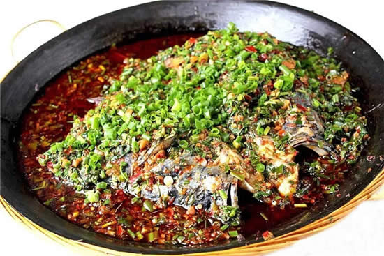 【熱賣菜】藿香魚頭