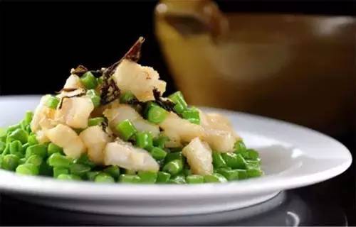 【融合菜】花椒鱈魚四季豆