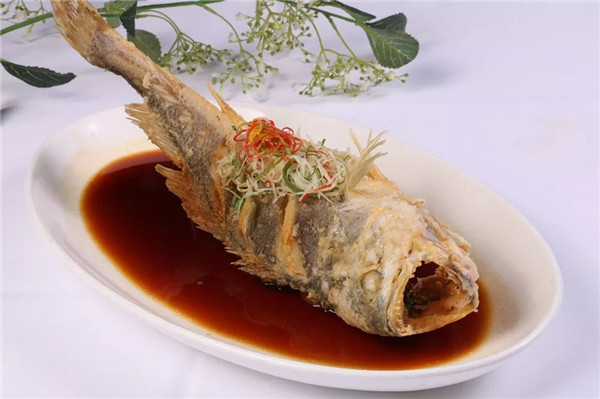 【杭幫菜】花雕大黃魚