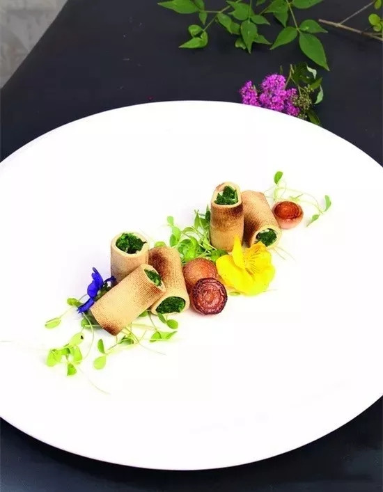 【創意涼菜】薺菜時蔬卷