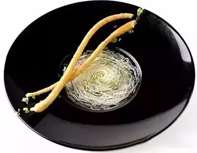 【創新菜】文思豆腐配馓條