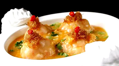 【創(chuàng)新菜】四喜鱈魚獅子頭