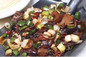 鐵锨辣椒炒肉