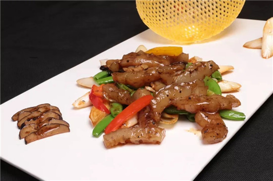 【熱賣菜】黑椒松露炒黃玉參